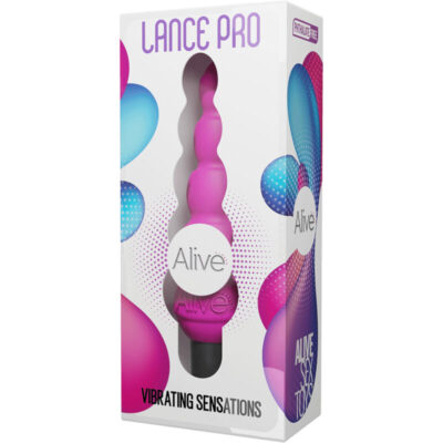 Alive - estimulador anal lance pro rosa alive caliente. Pt