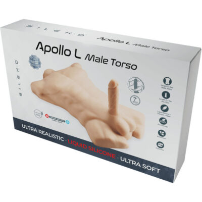 Silexd - apollo l torso masculino realista silexd caliente. Pt