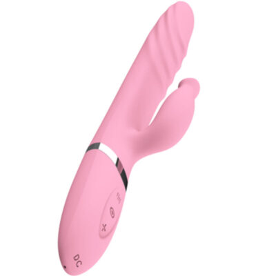 Armony - vibrador e thrusting com língua de efeito de calor rosa - image 5