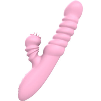 Armony - vibrador multifunção com efeito de calor estimulante de língua rosa armony vibrators caliente. Pt