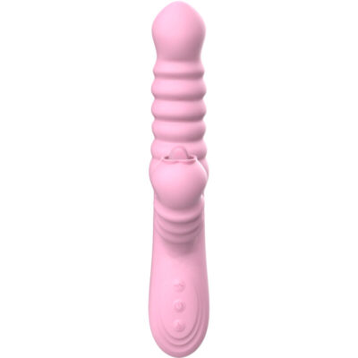 Armony - vibrador multifunção com efeito de calor estimulante de língua rosa armony vibrators caliente. Pt