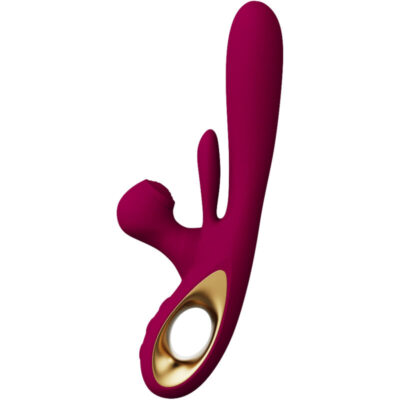Alternative view of ARMONY - VIBRADOR DE IMPACTO SWING E ESTIMULADOR DUPLO MODELO 1 BORDEAUX