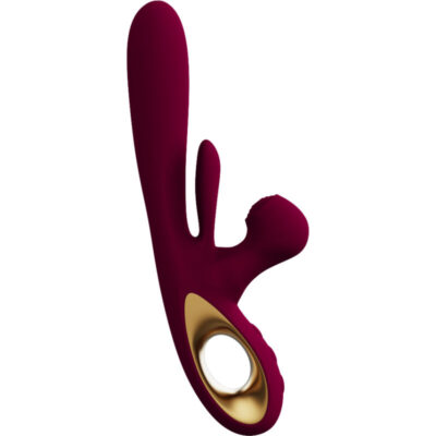 Armony - vibrador de impacto swing e estimulador duplo modelo 1 bordeaux armony vibrators caliente. Pt