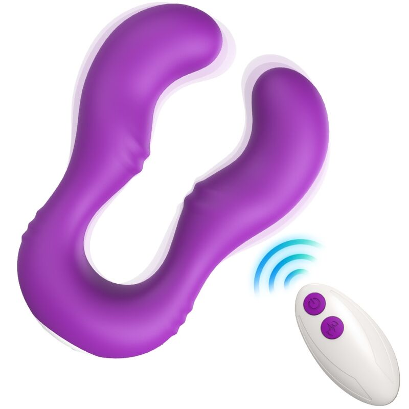 ARMONY - VIBRADOR SERAPH DUPLO CONTROLE REMOTO ROXO 1 Armony - vibrador seraph duplo controle remoto roxo