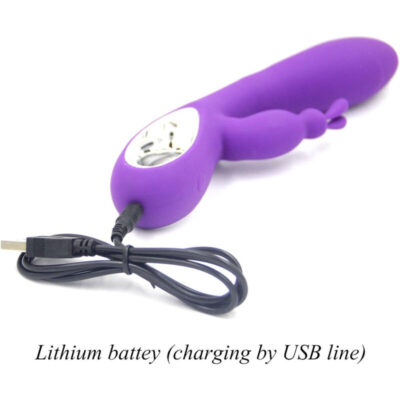 Armony - vibrador de anel de puxao de coelho bella violet - image 3