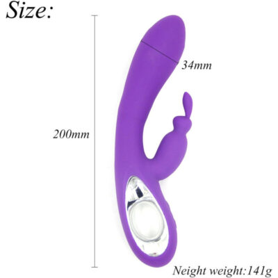 Armony - vibrador de anel de puxao de coelho bella violet - image 2