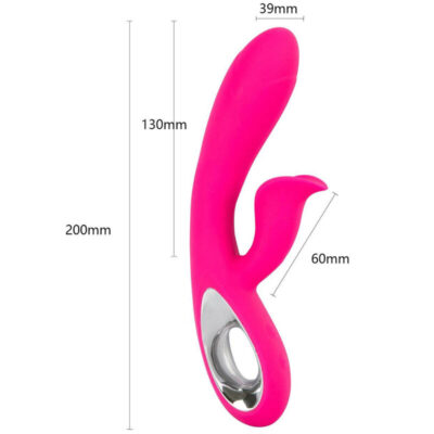 Armony - vibrador daro e estimulador de anel de puxao fúcsia - image 3
