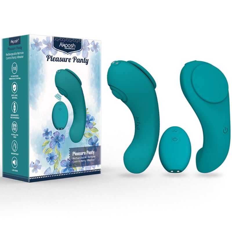 ARMONY - PLEASURE PANTY VIBRADOR CONTROLE REMOTO 3 VELOCIDADES VERDE 1 Armony - pleasure panty vibrador controle remoto 3 velocidades verde
