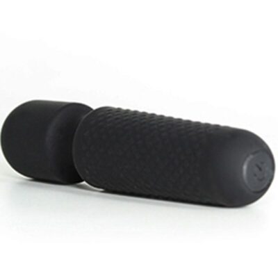 Alternative view of ARMONY - YOUR MAGIC MASSAGER E VIBRADOR RECARREGÁVEL 10 VIBRAÇÕES WAND DOTS PRETO