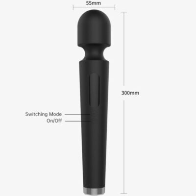 Alternative view of ARMONY - X POWER GRANDE MASSAGER E VIBRADOR 7 VIBRAÇÕES PRETO