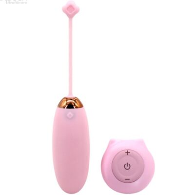 Alternative view of ARMONY - KITTY FUN EGG VIBRADOR CONTROLE REMOTO 10 VIBRAÇÕES ROSA