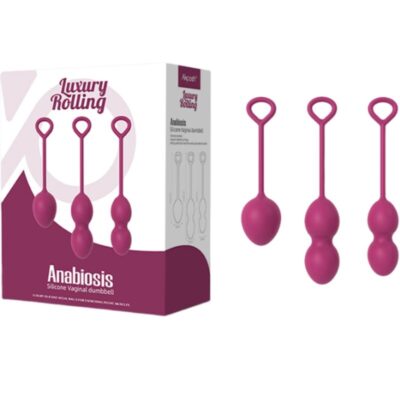 Armony - anabiosis vaginal dumbbell 3 níveis borgonha armony wearables caliente. Pt