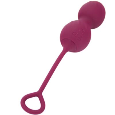 Armony - blossoms vaginal dumbbell vibração controle remoto 10 vibrações vermelho escuro armony vibrators caliente. Pt