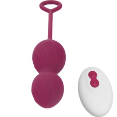 Armony - blossoms vaginal dumbbell vibração controle remoto 10 vibrações vermelho escuro armony vibrators caliente. Pt