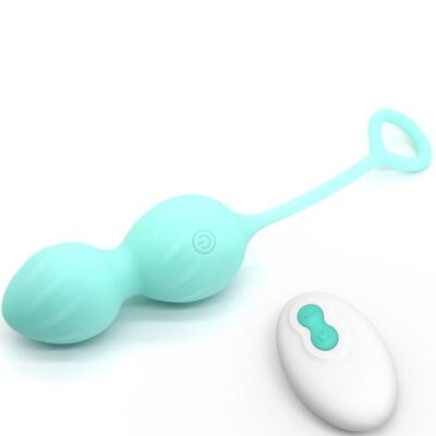 Armony - blossoms vaginal dumbbell vibração controle remoto 10 vibrações verde armony vibrators caliente. Pt