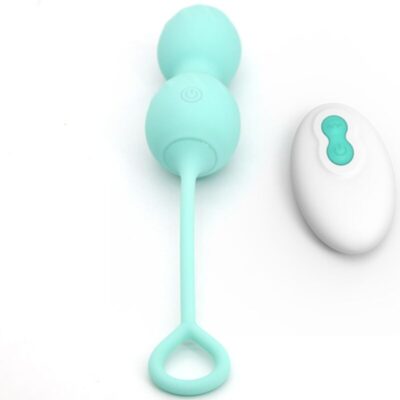 Armony - blossoms vaginal dumbbell vibração controle remoto 10 vibrações verde armony vibrators caliente. Pt