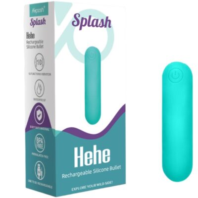 Armony - splash hehe vibrador bala silicone 10 vibrações 65 x 15 cm verde armony stimulators caliente. Pt