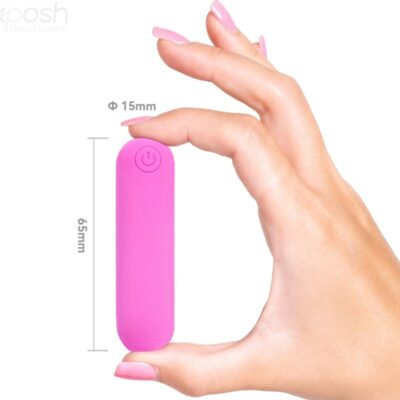 Armony - splash hehe vibrador bala silicone 10 vibrações 65 x 15 cm rosa armony stimulators caliente. Pt