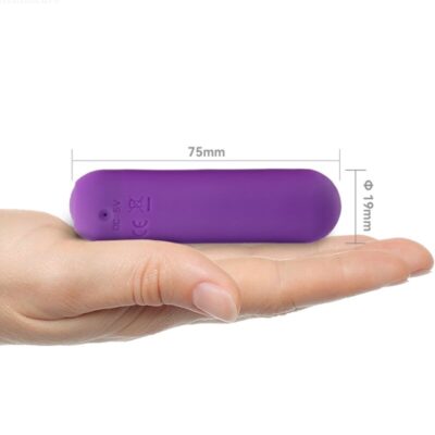 Armony - splash haha vibrador bala silicone 10 vibrações 75 x 19 cm roxo armony stimulators caliente. Pt