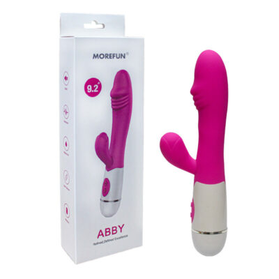 Alternative view of ARMONY - ABBY VIBRADOR E ESTIMULADOR 16 VELOCIDADES ROSA