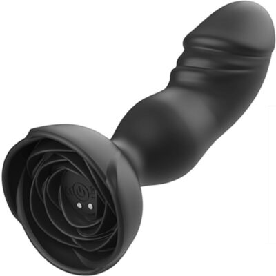 Armony - extreme a bloom vibrador rose e controle remoto de plug anal preto armony anal caliente. Pt