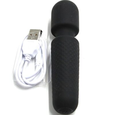 Armony - your magic massager e vibrador recarregável 10 vibrações wand dots preto armony massagers caliente. Pt