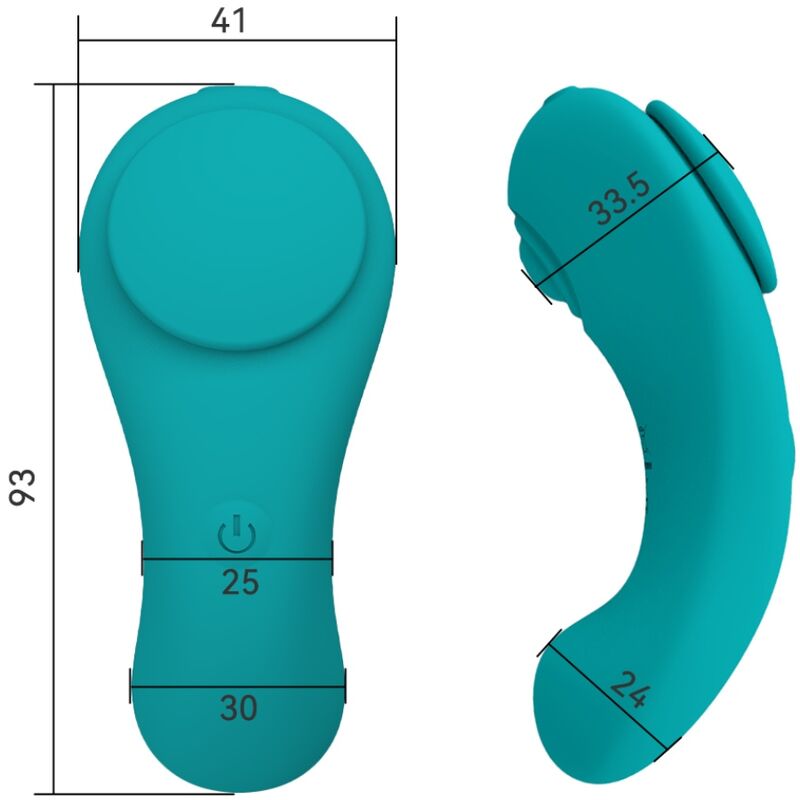 ARMONY - PLEASURE PANTY VIBRADOR CONTROLE REMOTO 3 VELOCIDADES VERDE 7 Armony - pleasure panty vibrador controle remoto 3 velocidades verde - image 7