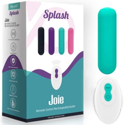 Armony - splash joie vibrador bullet silicone controle remoto 10 vibrações 75 x 19 cm verde armony stimulators caliente. Pt
