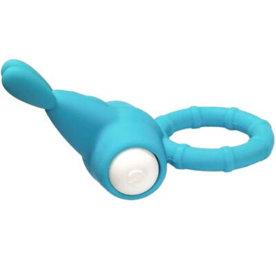 Alternative view of ARMONY - MS BUNNY ANEL VIBRADOR SILICONE VERDE