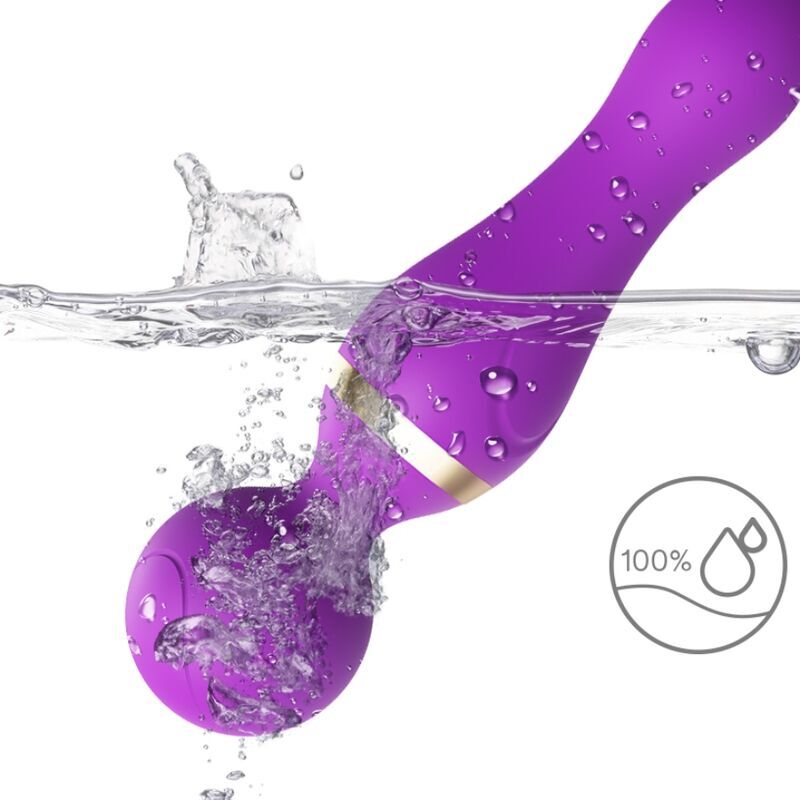 ARMONY - MASSAGER E VIBRADOR FREEZA CABEÇA SUPER FLEXÍVEL ROXO 4 Armony - massager e vibrador freeza cabeça super flexível roxo - image 4