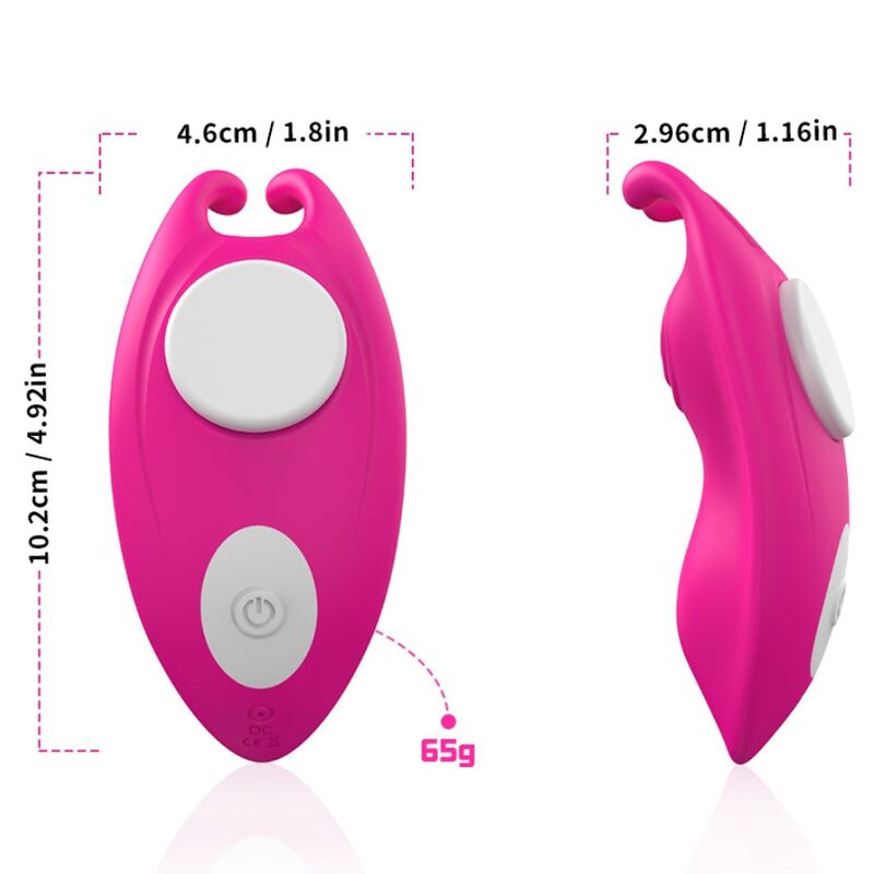 ARMONY - HONEYBEE WEARABLE CALÇAS VIBRADOR G-SPOT FÚCSIA - APLICATIVO GRATUITO 3 Armony - honeybee wearable calças vibrador g-spot fúcsia - aplicativo gratuito - image 3
