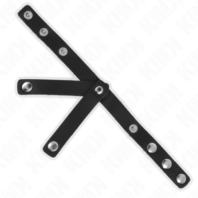 Kink - divisor de bolas de couro ajustável kink ring power caliente. Pt
