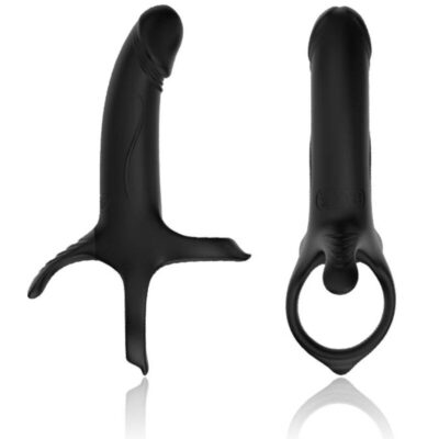 Alternative view of ARMONY - DILDO COM ANEL E VIBRADOR PRETO