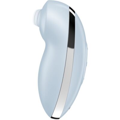Satisfyer - tap & climax 2 vibrador & estimulador azul satisfyer vibrator caliente. Pt