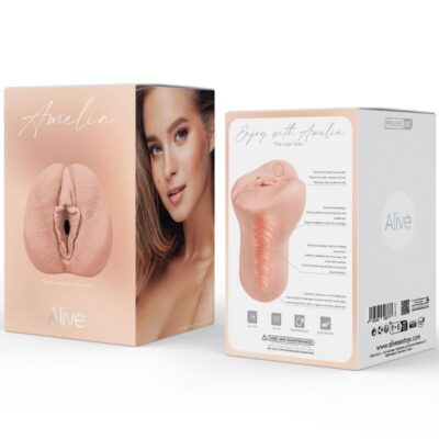 Alive - flex masturbador masculino vaginal tamanho m alive caliente. Pt