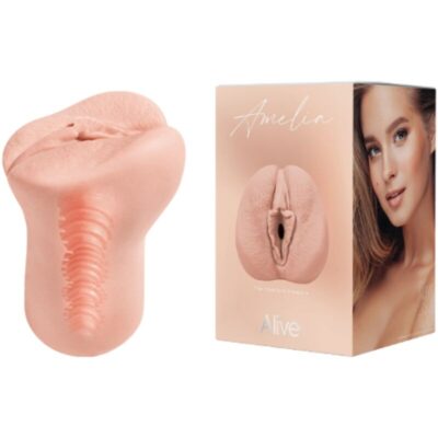 Alive - flex masturbador masculino vaginal tamanho m alive caliente. Pt