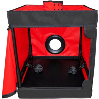 Alternative view of SECRET DOME - KINK CLUB CABINA BUKKAKE PRETO E VERMELHO