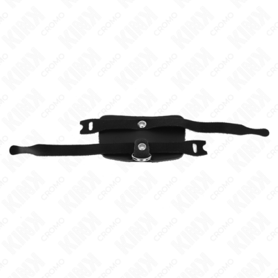 Kink - anel de couro para pênis com fecho de gancho ajustável kink ring power caliente. Pt