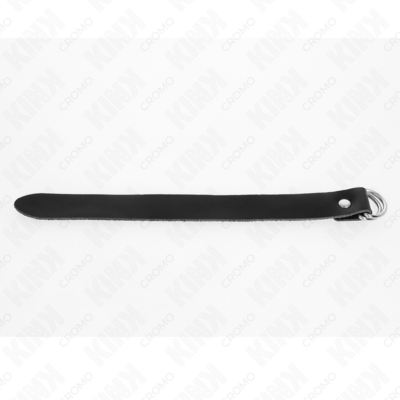 Kink - anel de couro para pênis com fecho de pressão 22 x 2 cm kink ring power caliente. Pt