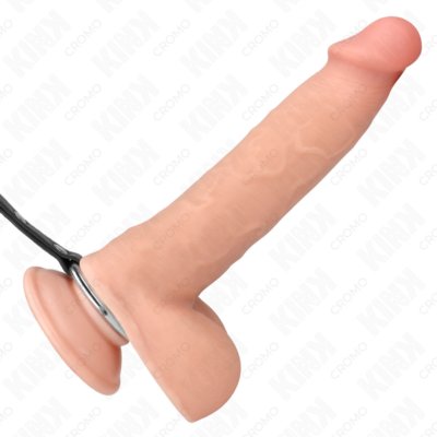 Alternative view of KINK - ANEL DE PÊNIS DE METAL COM CORRENTE E GRAMPOS DE MAMILO AJUSTÁVEIS