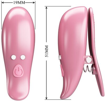 Pretty love - cailey nipple clamps 10 vibrações controle remoto rosa pretty love caliente. Pt