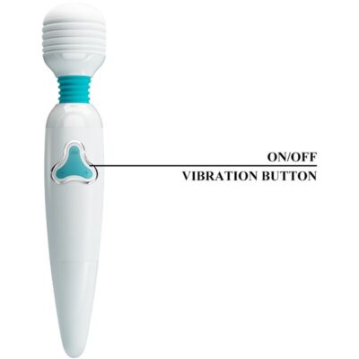 Pretty love - vibrador cloud wand 7 vibrações branco - image 7