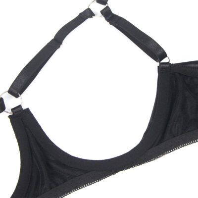 Subblime - 955205 conjunto de sutiã com laço preto ajustável l/xl subblime sets caliente. Pt