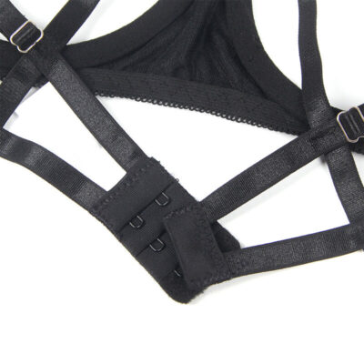 Subblime - 955205 conjunto de sutiã com laço preto ajustável l/xl subblime sets caliente. Pt