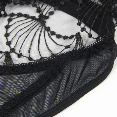 Subblime - 955229 body transparente com renda oca preto l/xl subblime bodies caliente. Pt
