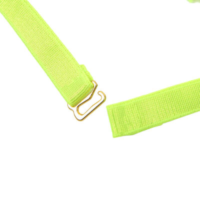Subblime - 955274 conjunto de sutiã com colar e detalhes nas pernas verde fluorescente s/m subblime sets caliente. Pt