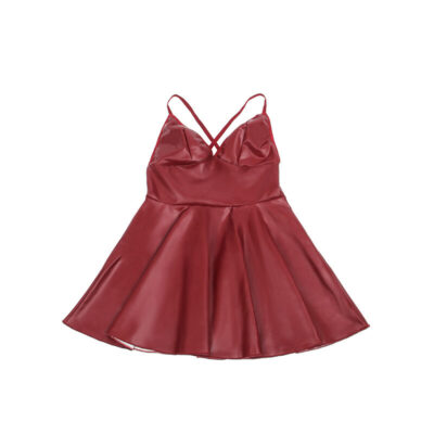 Subblime - 955403 vestido com alças de couro bordô l/xl subblime dresses caliente. Pt