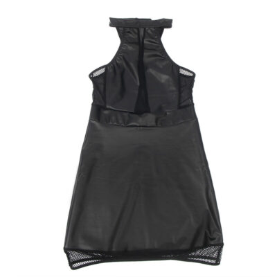 Subblime - 955472 vestido decote halter com transparências preto s/m subblime dresses caliente. Pt