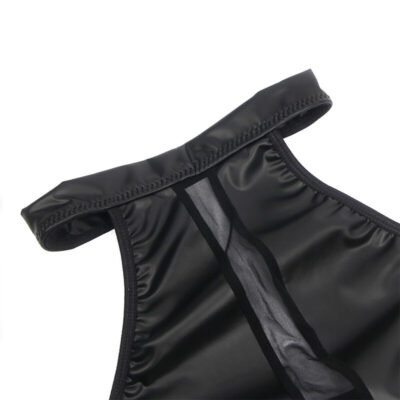 Subblime - 955472 vestido decote halter com transparências preto s/m subblime dresses caliente. Pt