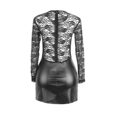 Subblime - 955601 vestido manga comprida com renda preta l/xl subblime dresses caliente. Pt